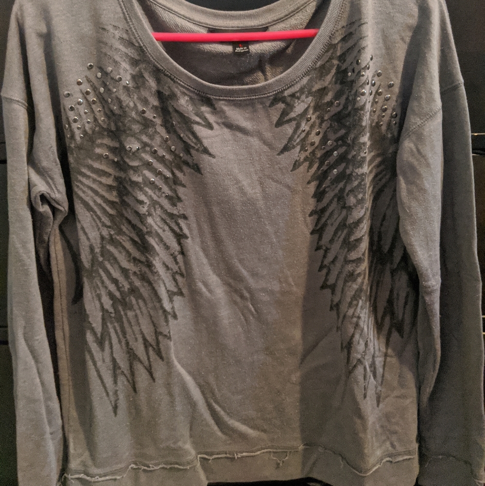 Large Gray Pullover
